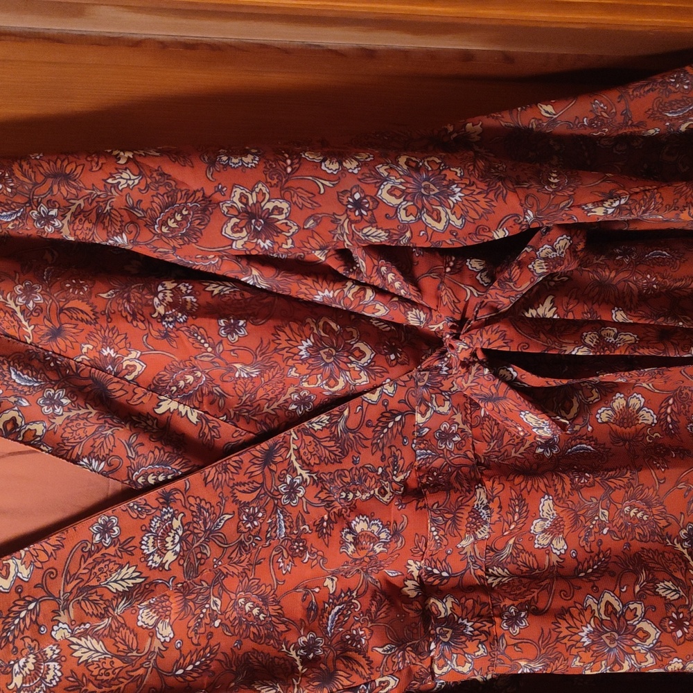 Roper Western Wrap Dress-xl - Picture 3 of 4